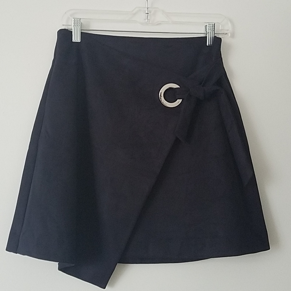 NWT LOFT Grommet wrap skirt - Picture 2 of 4